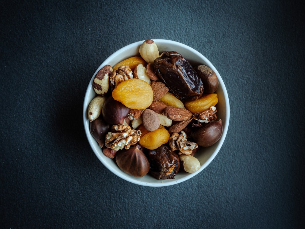 Men enjoying healthy stress-relief meals